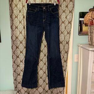 Ariat REAL Denim Ella Slim Trousers High Rise 31L Women’s Read Descrip
